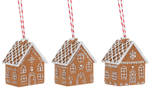 Gingerbread House Ornaments