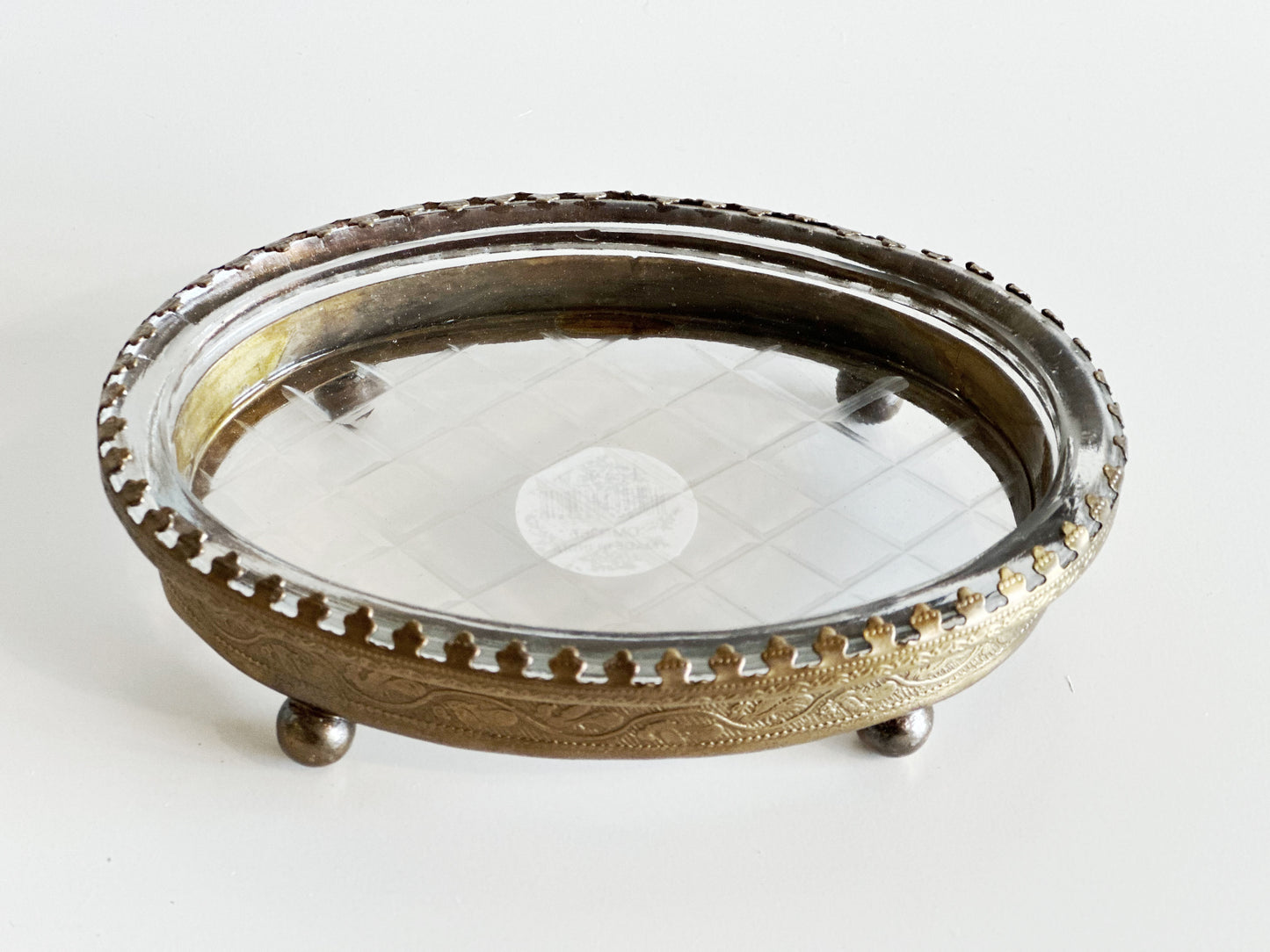 Antique Style Brass Soap Dish