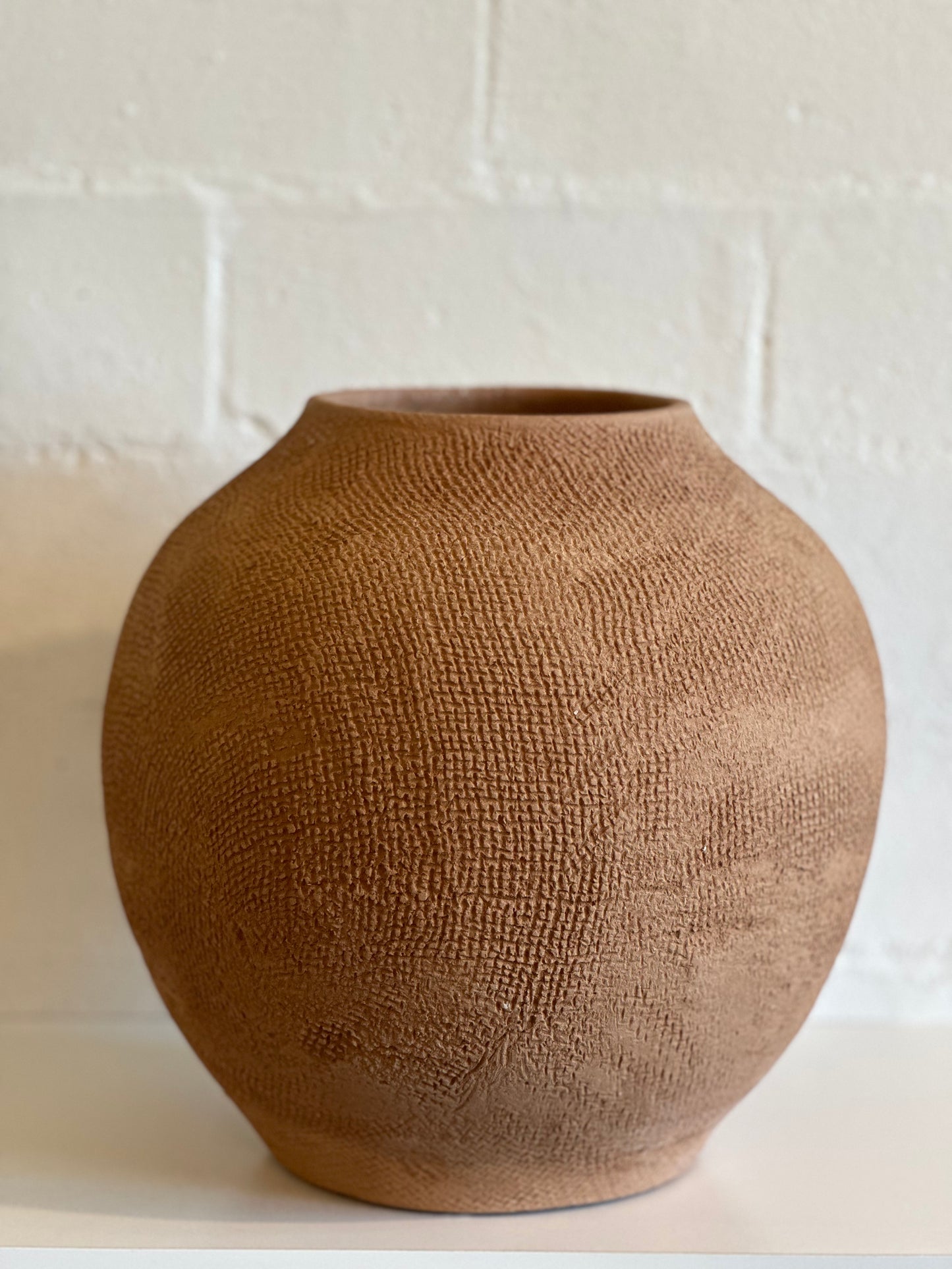 Ancestry Terracotta Vase