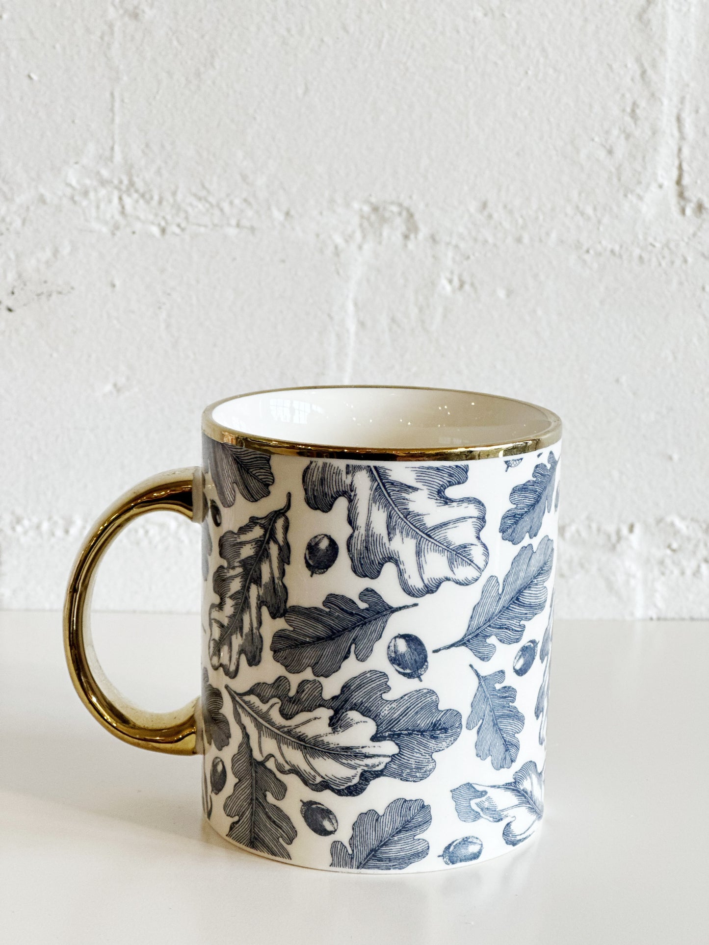 Gold Oak Leaf Mug