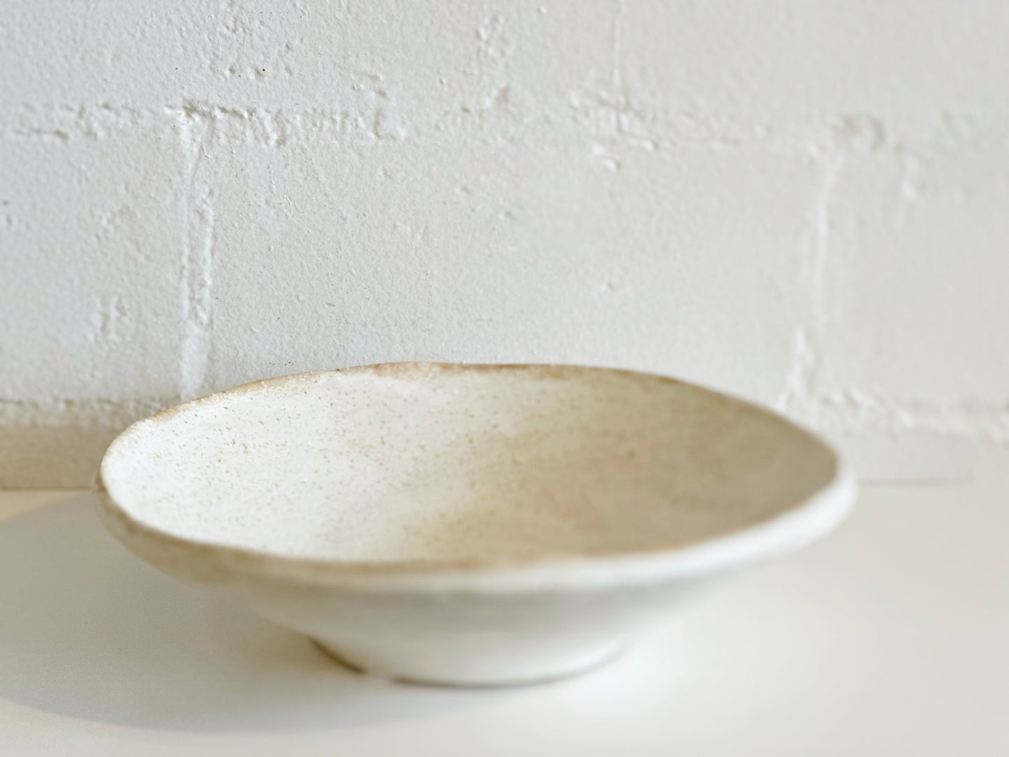 Umbria Cream Ceramic Bowl