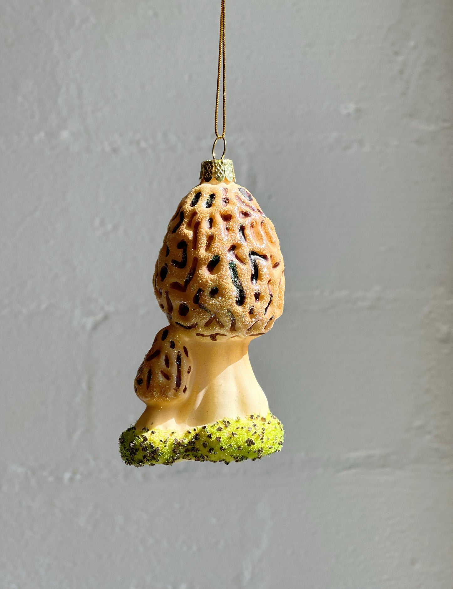 Morel Mushroom Ornament