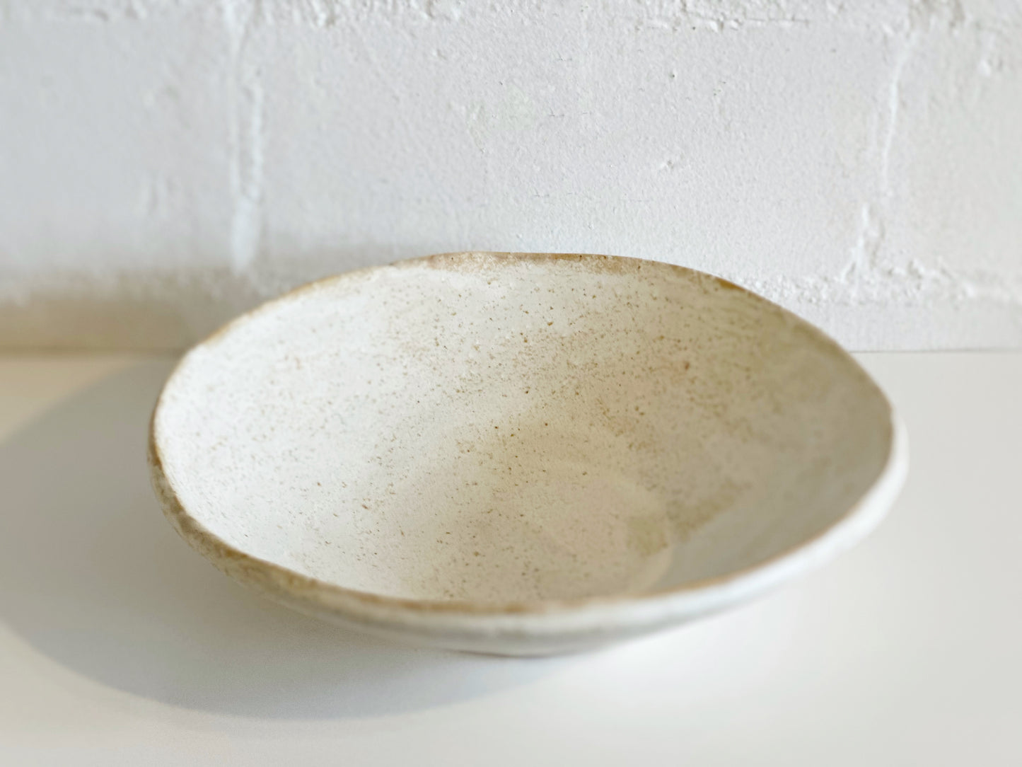 Umbria Cream Ceramic Bowl