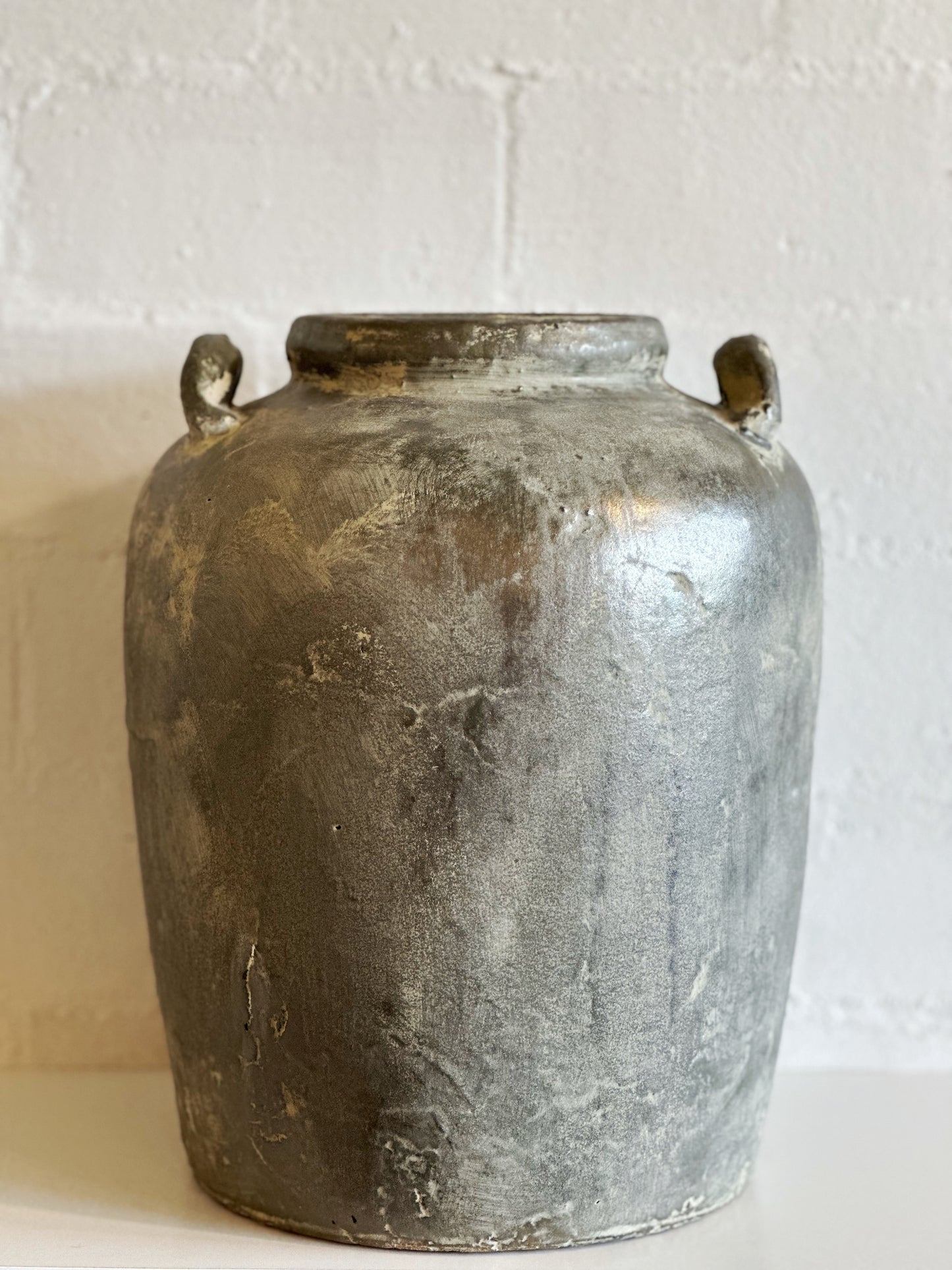 Heavy Pottery Urn