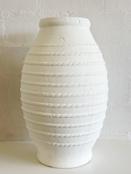 Matte White Vase