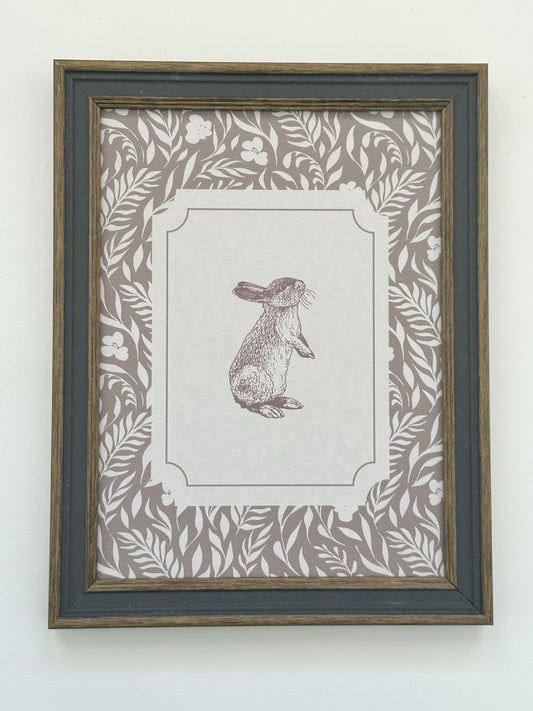 Brown Bunny 6x8 Framed Print