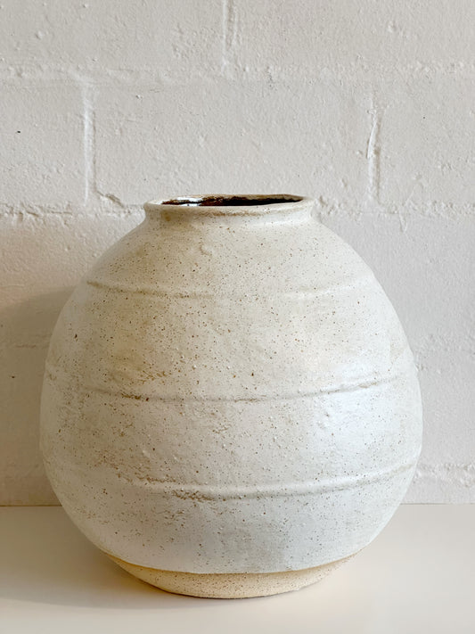 Umbria Ceramic Cream Vase