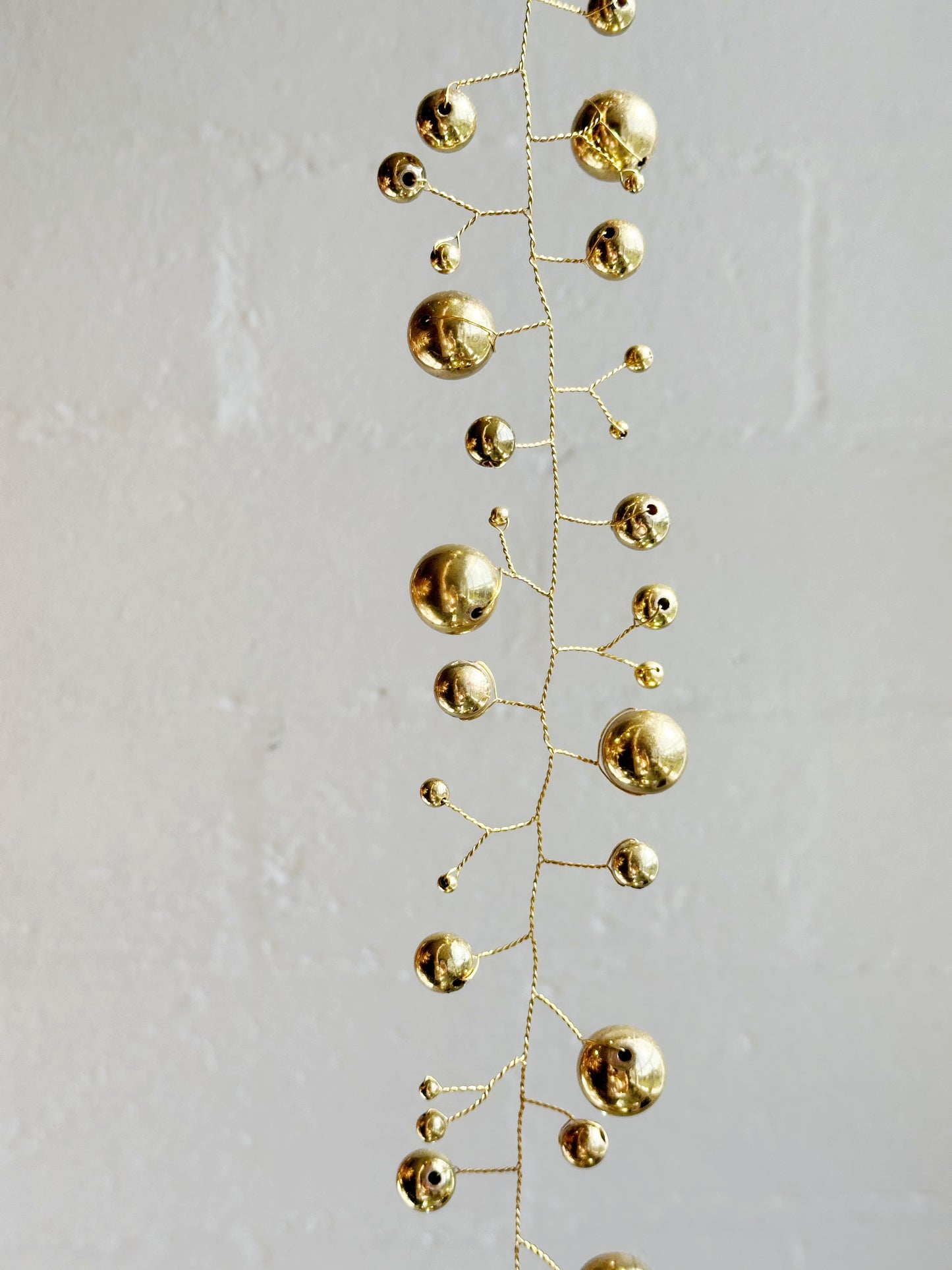 Gold Round Bead Garland