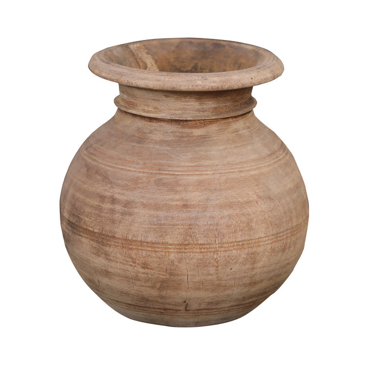 Small Gujar Water Wood Pot