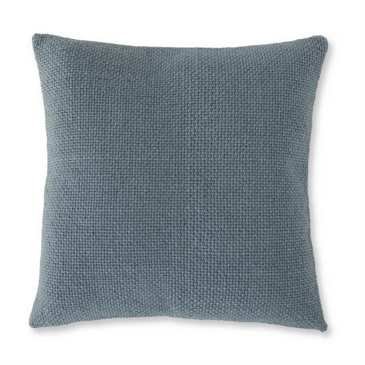 BLUE WOVEN PILLOW