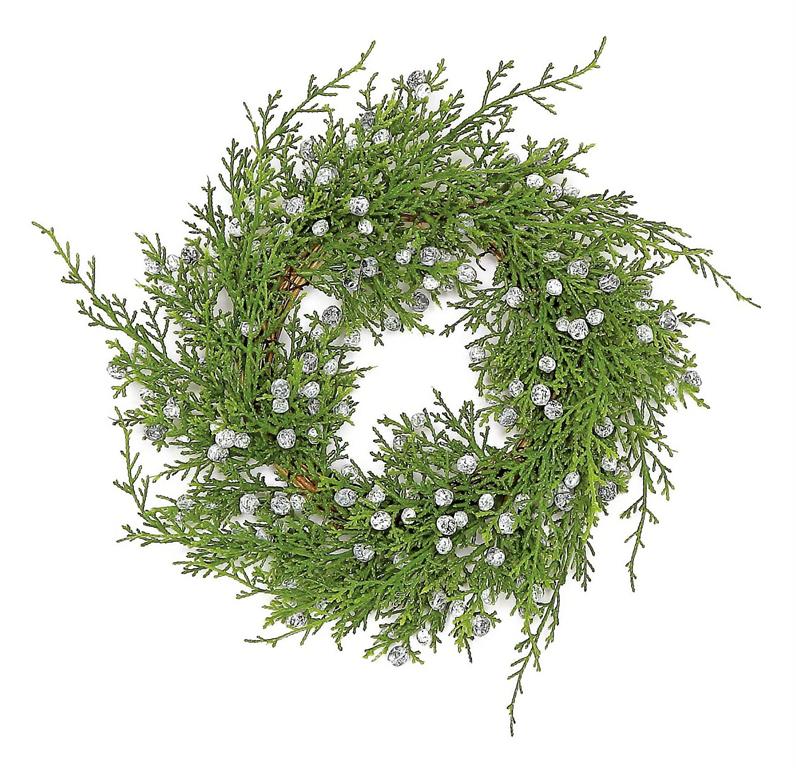 SEEDING JUNIPER WREATH