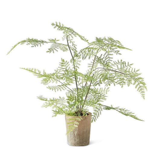 FAUX FERN IN POT