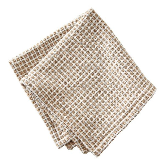 textured check dishcloth set