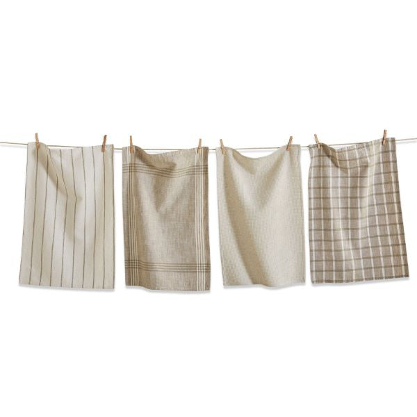 canyon woven dishtowel set of 4