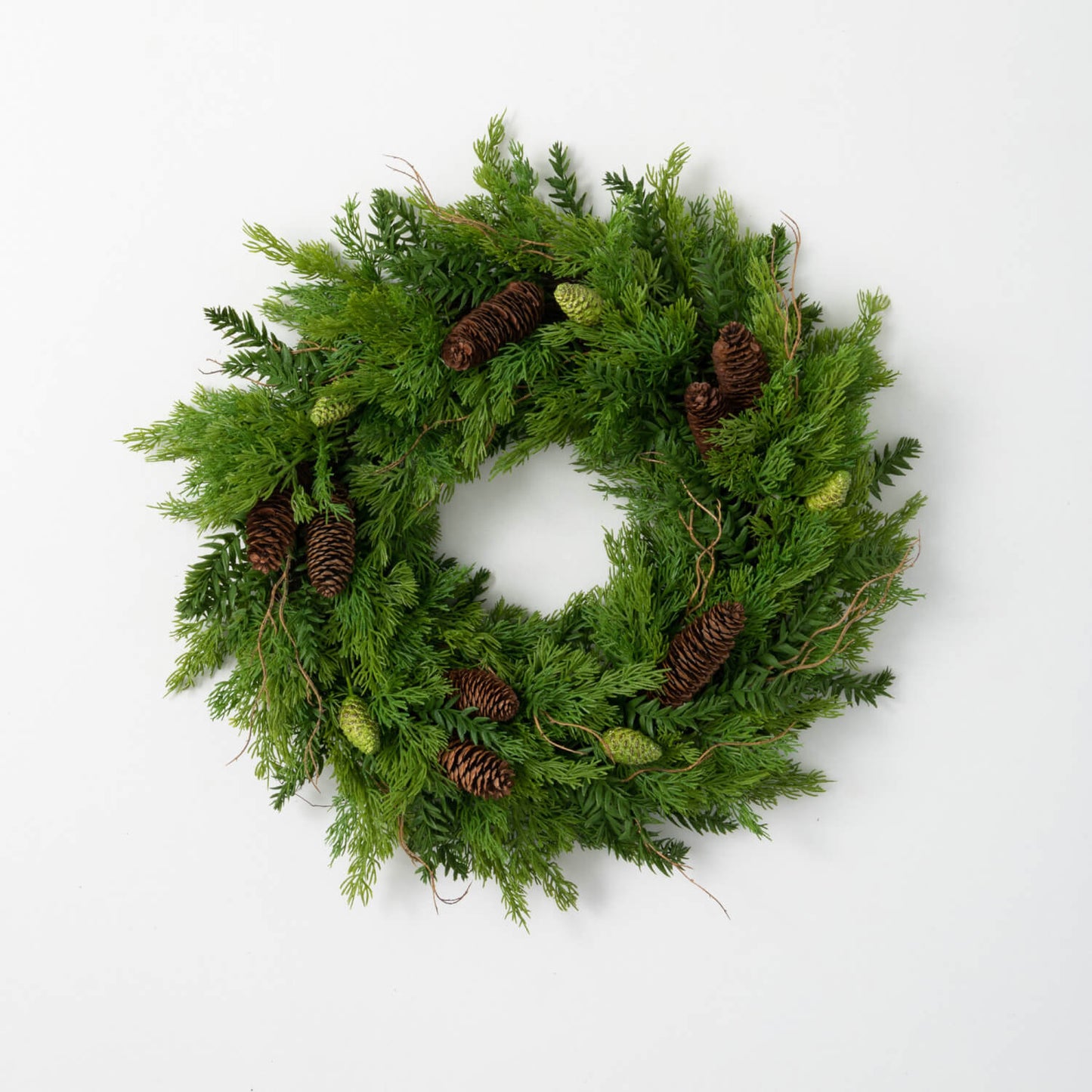 CEDAR HEMLOCK WREATH