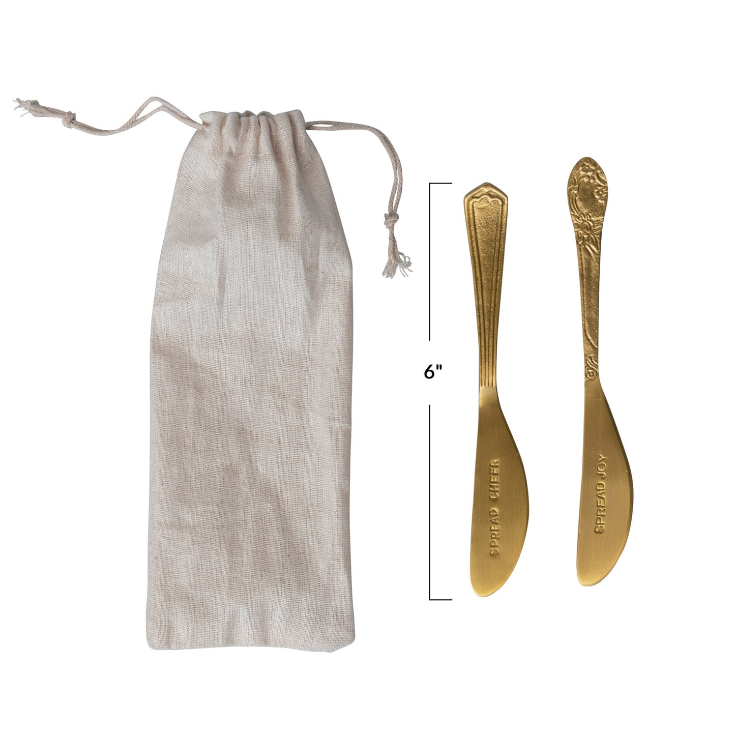 Brass knives