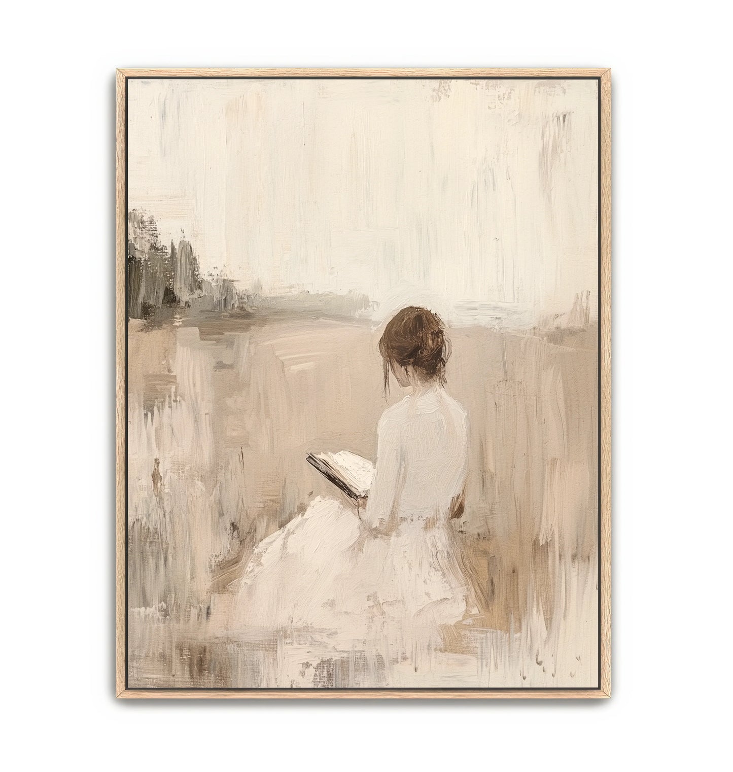 Renew your Mind - 16x20 Canvas Natural Frame