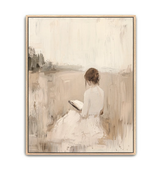 Renew your Mind - 16x20 Canvas Natural Frame