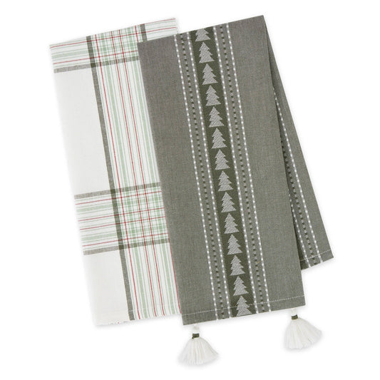 Balsam Fir Dishtowel Set Of 2