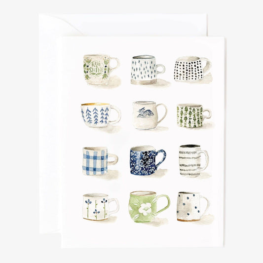 Mugs notecards: Single card