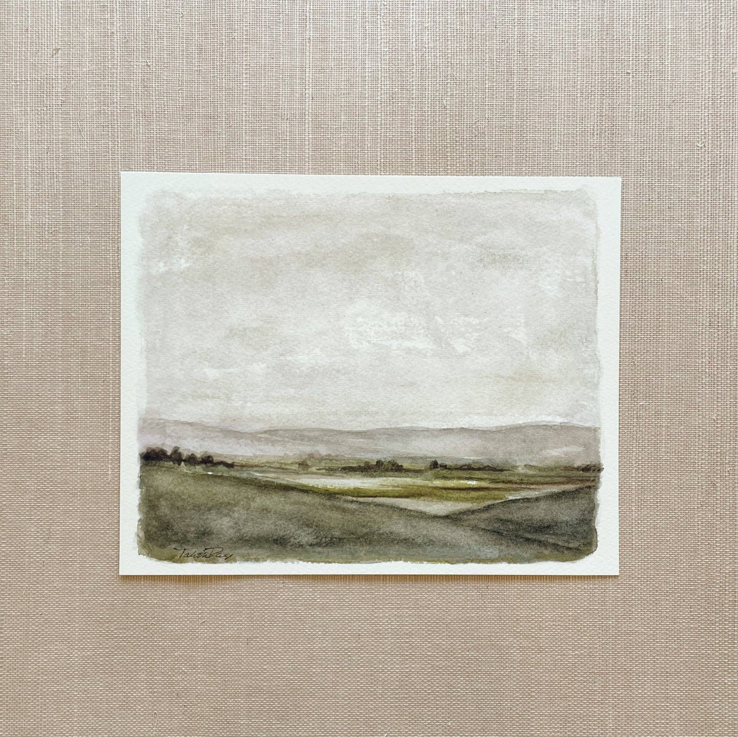 Take Me Home Vol. IV - Watercolor Giclée Paper Print: 8 x 10"