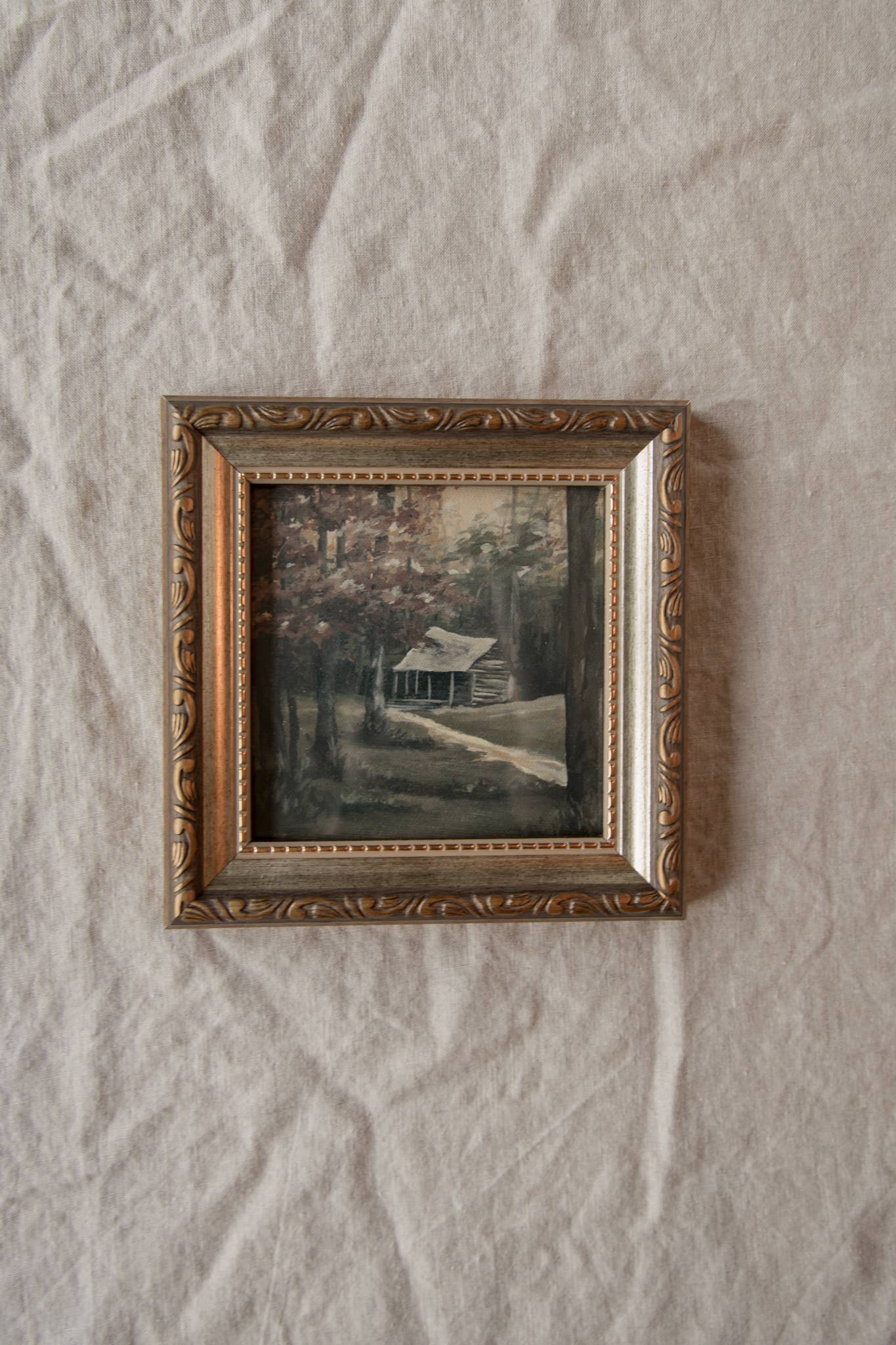 Antique Style Framed Art Print-Landscape-"Cades Cove"