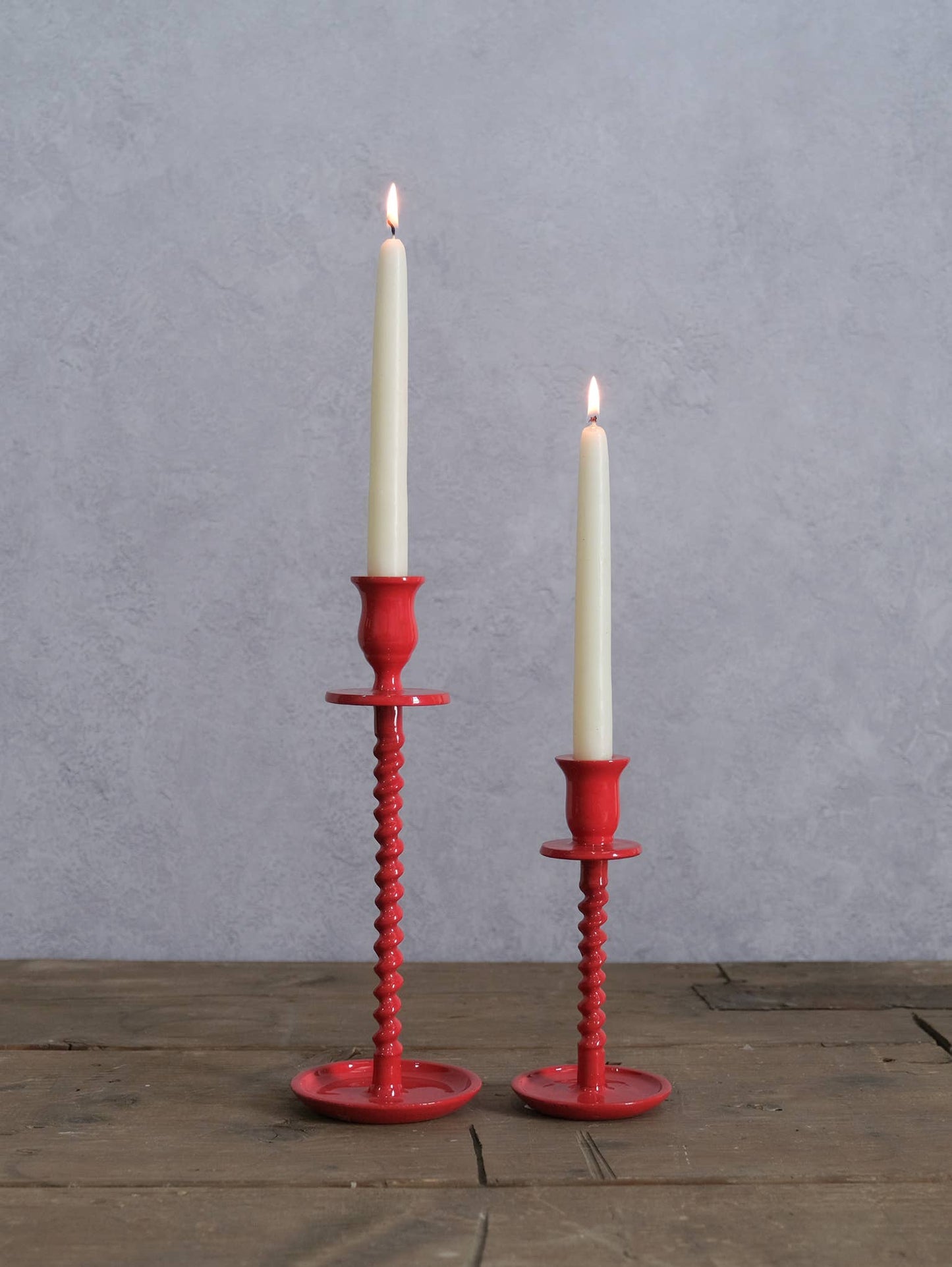 Corkscrew Taper Holder Red Small