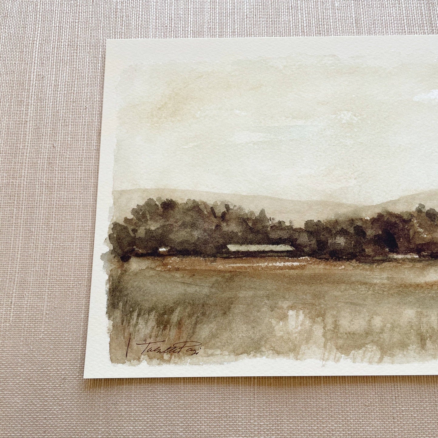 Take Me Home Vol. V - Watercolor Giclée Paper Print: 8 x 10"