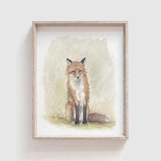 Fox Art Print (Our Little Adventures): 5 x 7"