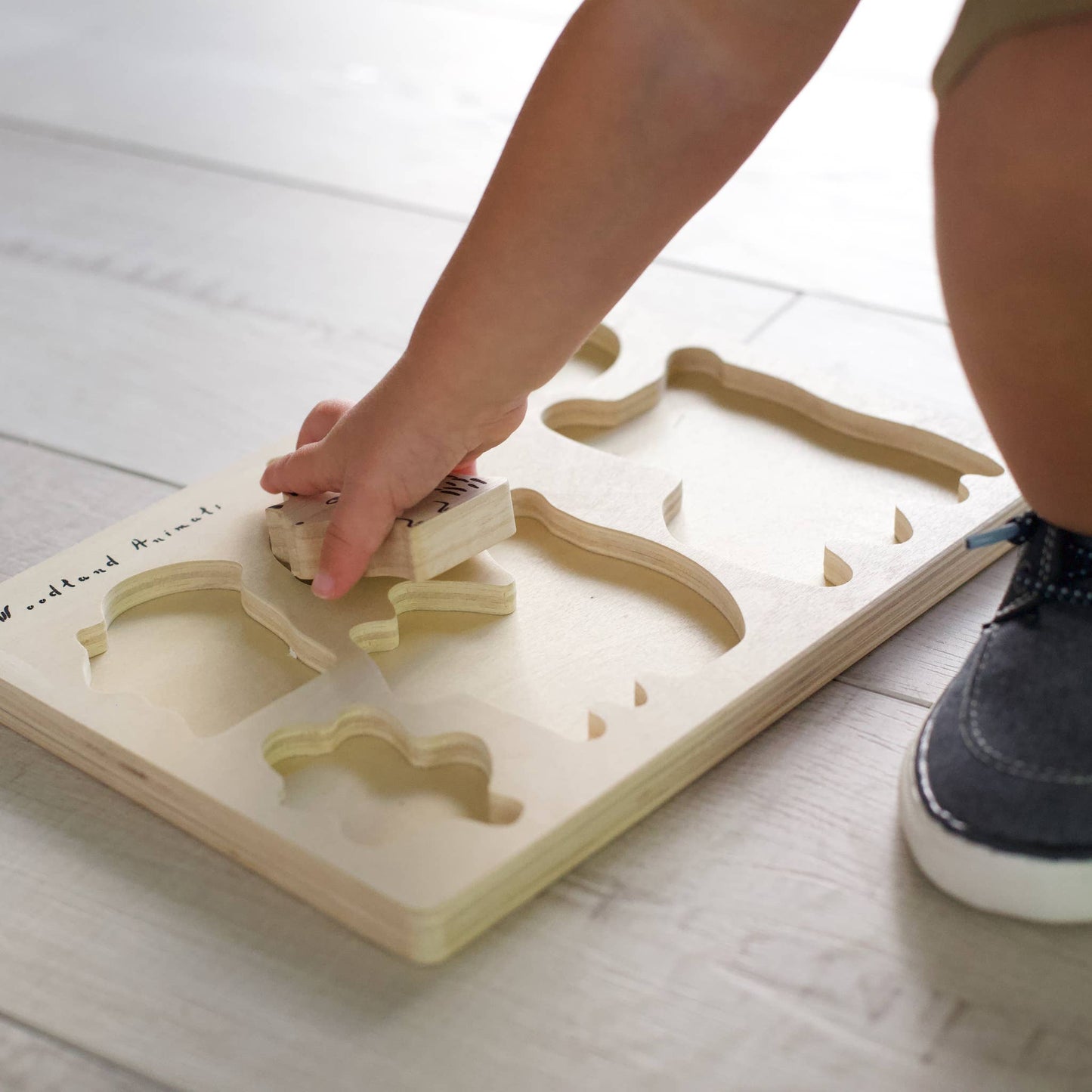 Wooden Tray Puzzle - Woodland Animals