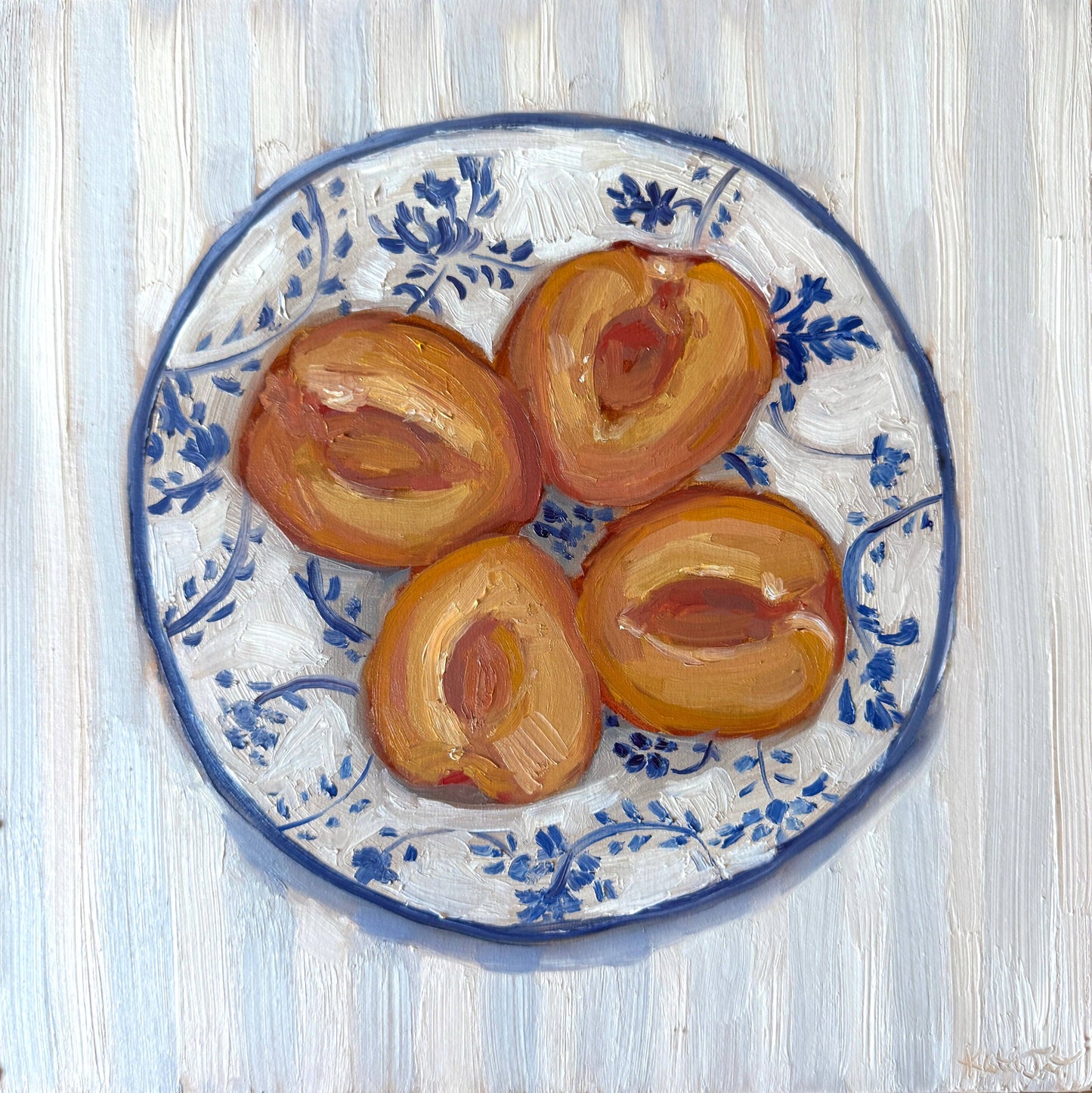 "Georgia Peaches" Print: 5x5