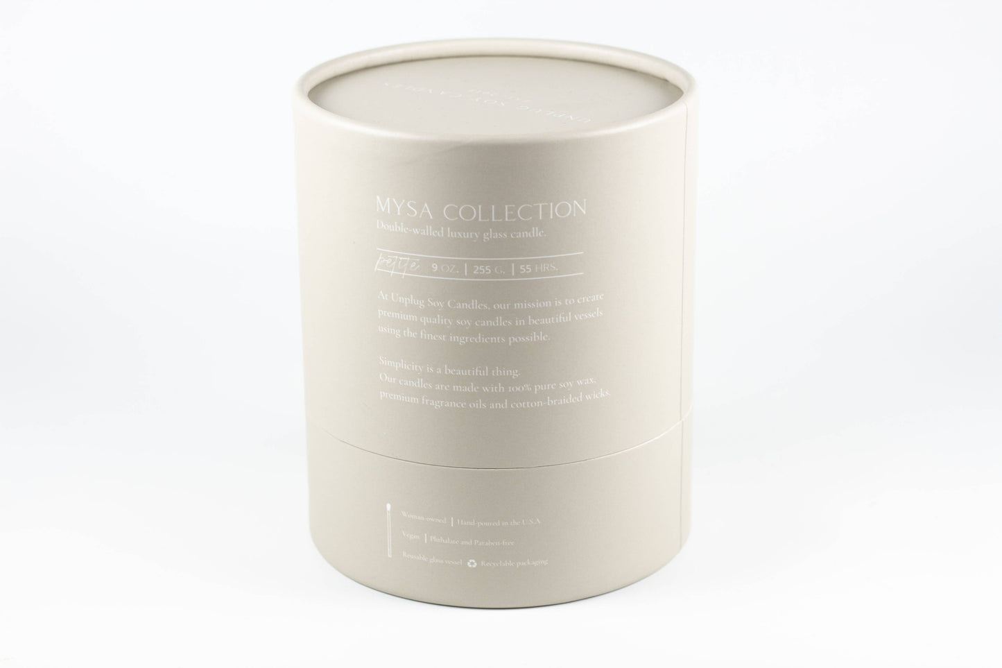 Mysa Candle Collection - Petite (Small): Sugared Citrus
