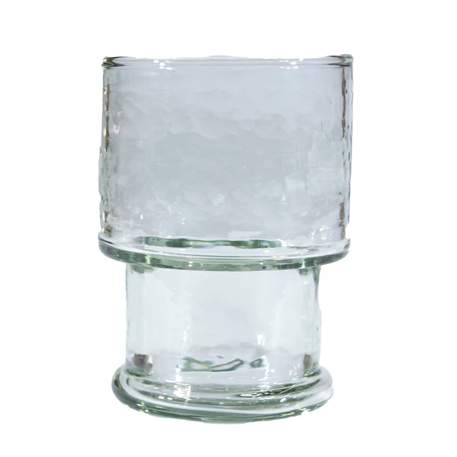 8 oz. Pressed Drinking Glass/Votive Holder