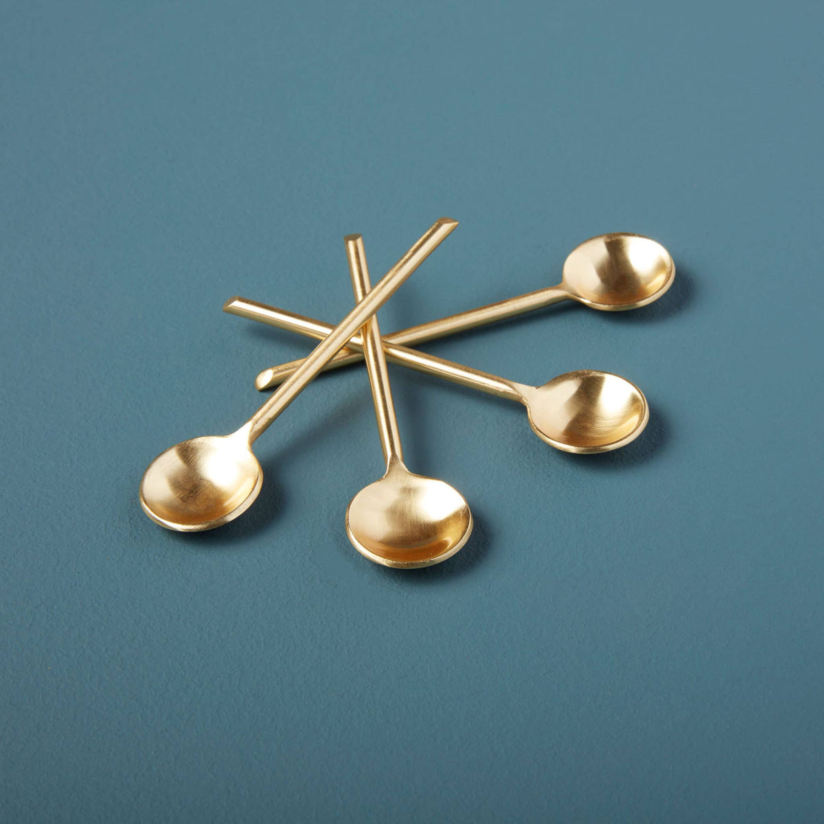 Gold Thin Mini Spoon