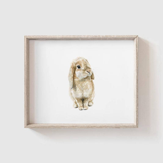 Bunny No. 2 Art Print: 5 x 7"