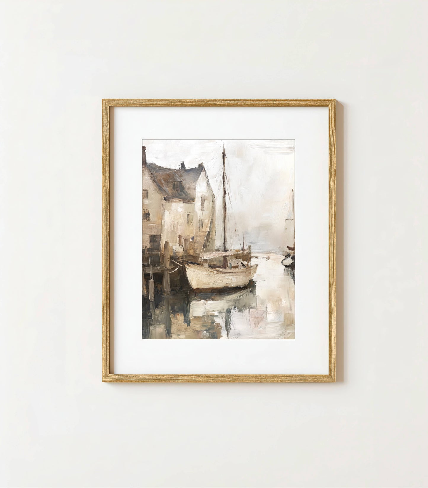 Dockside - print  : Print (unframed) / 6x6