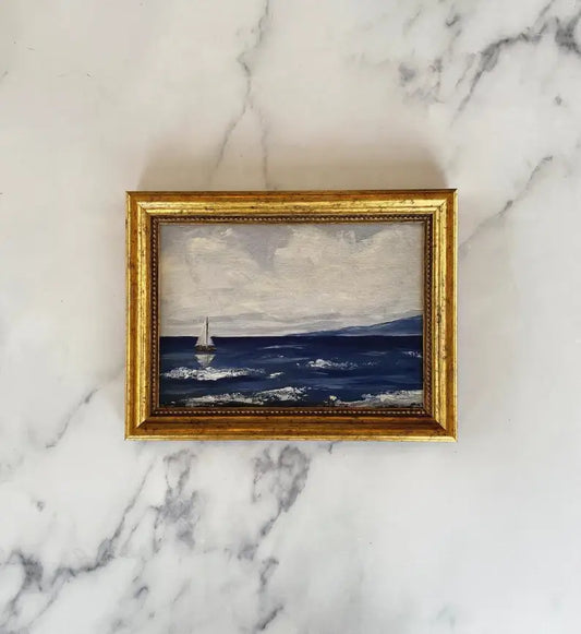 SAILBOAT #5 - Art Print 5x7(unframed)