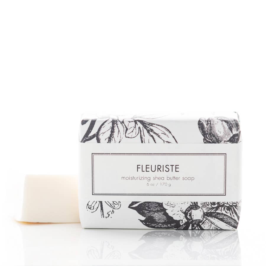 Fleuriste Shea Butter Soap - Bath Bar