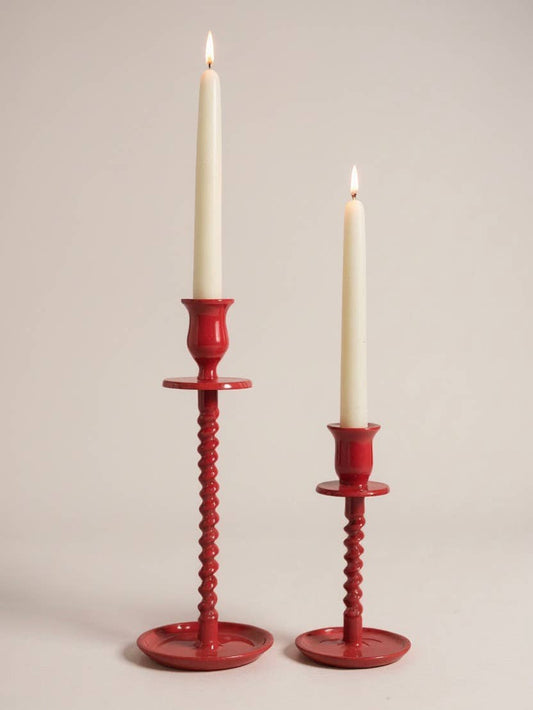 Corkscrew Taper Holder Red Large