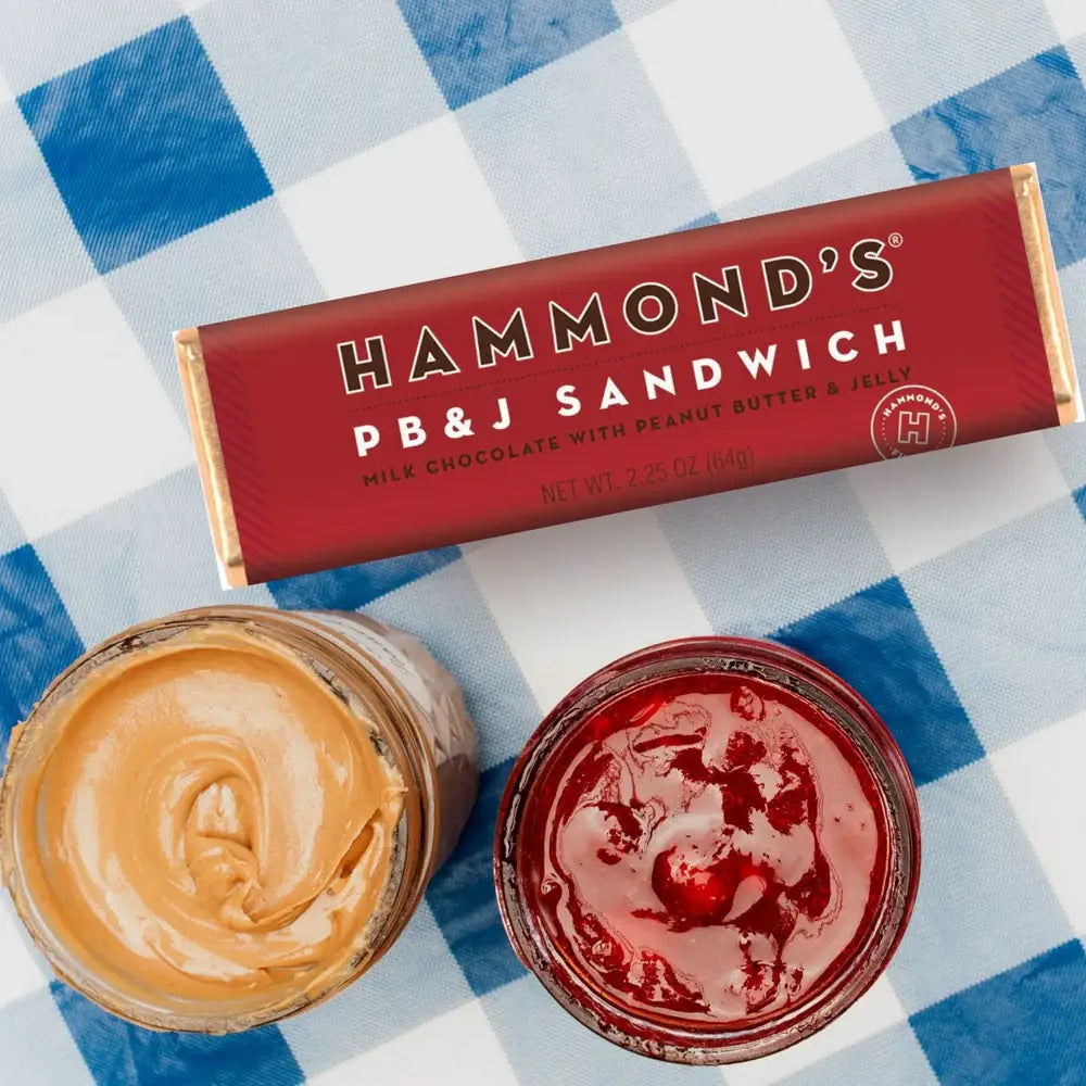 Candy Bar - Milk Chocolate - PB & J Sandwich - 2.25 oz