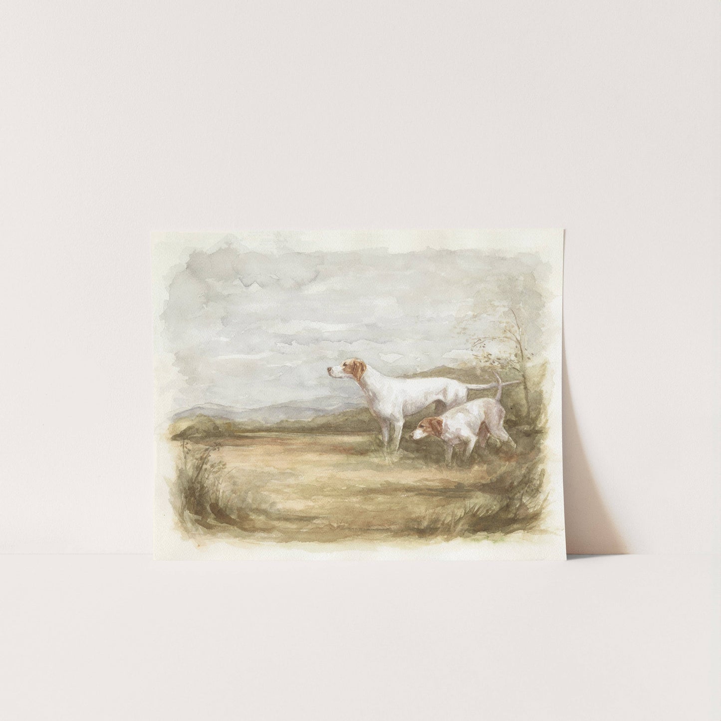 Darby & Finn - Watercolor Giclée Paper Print: 5 x 7"