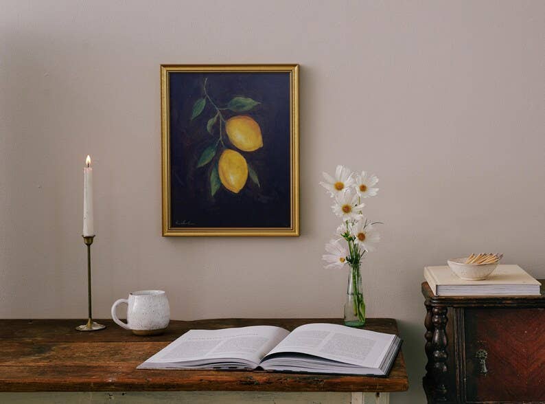 LEMON NO. 5 - Art Print (unframed): 8x10"