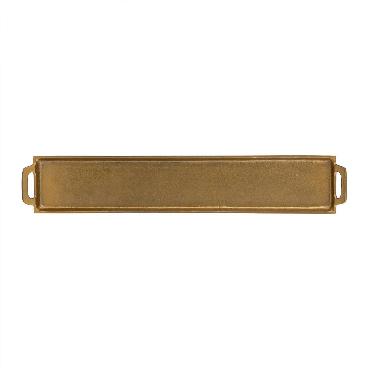 Alum. Tray w/Handles 5x30"  - ANTIQUE BRASS