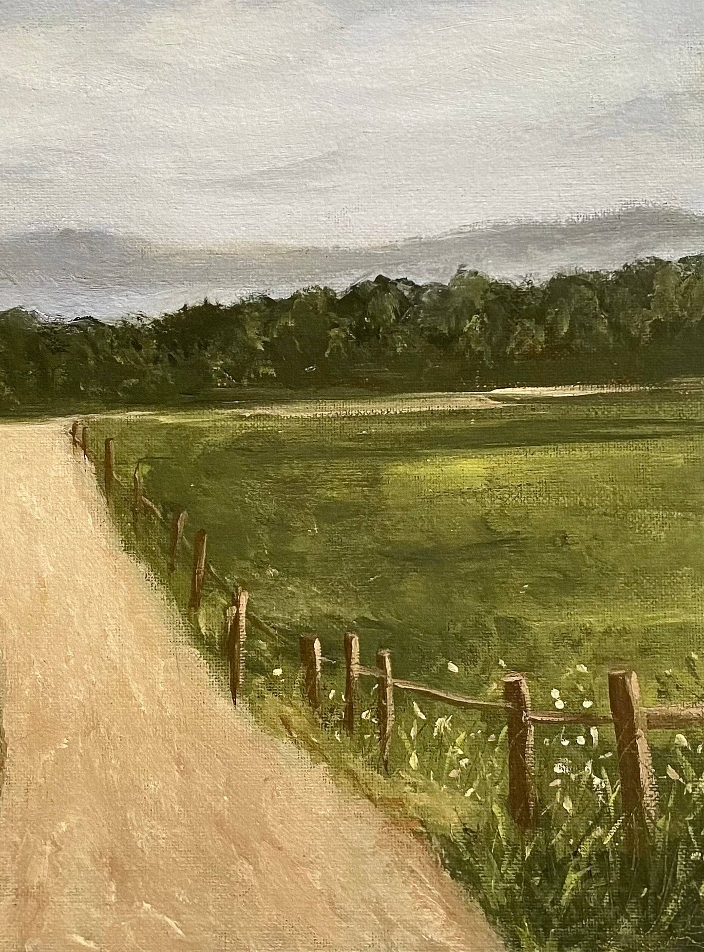 QUIET ROAD - Art Print (unframed): 8 x 10