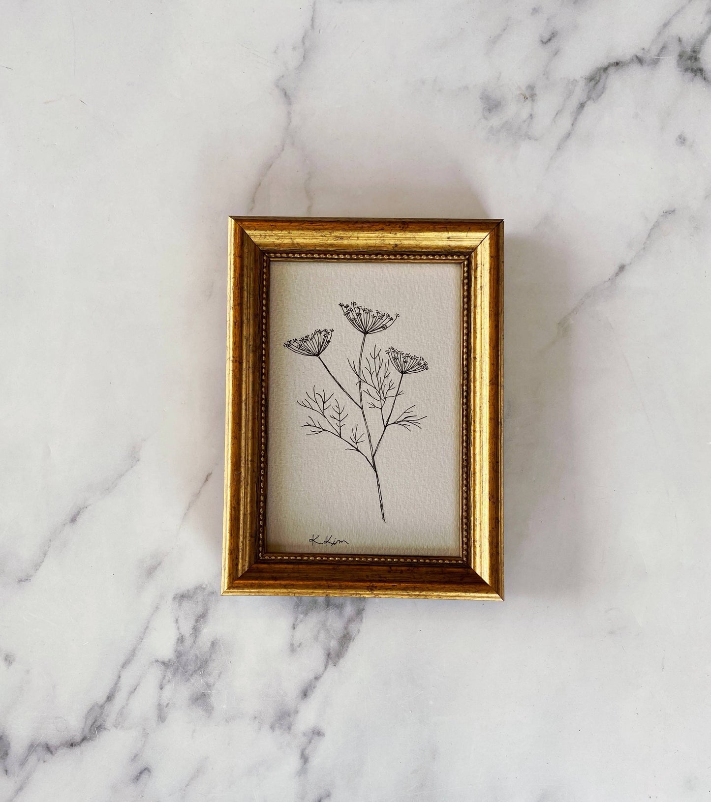 LES FLEURS II - Art Print 4x6(unframed)
