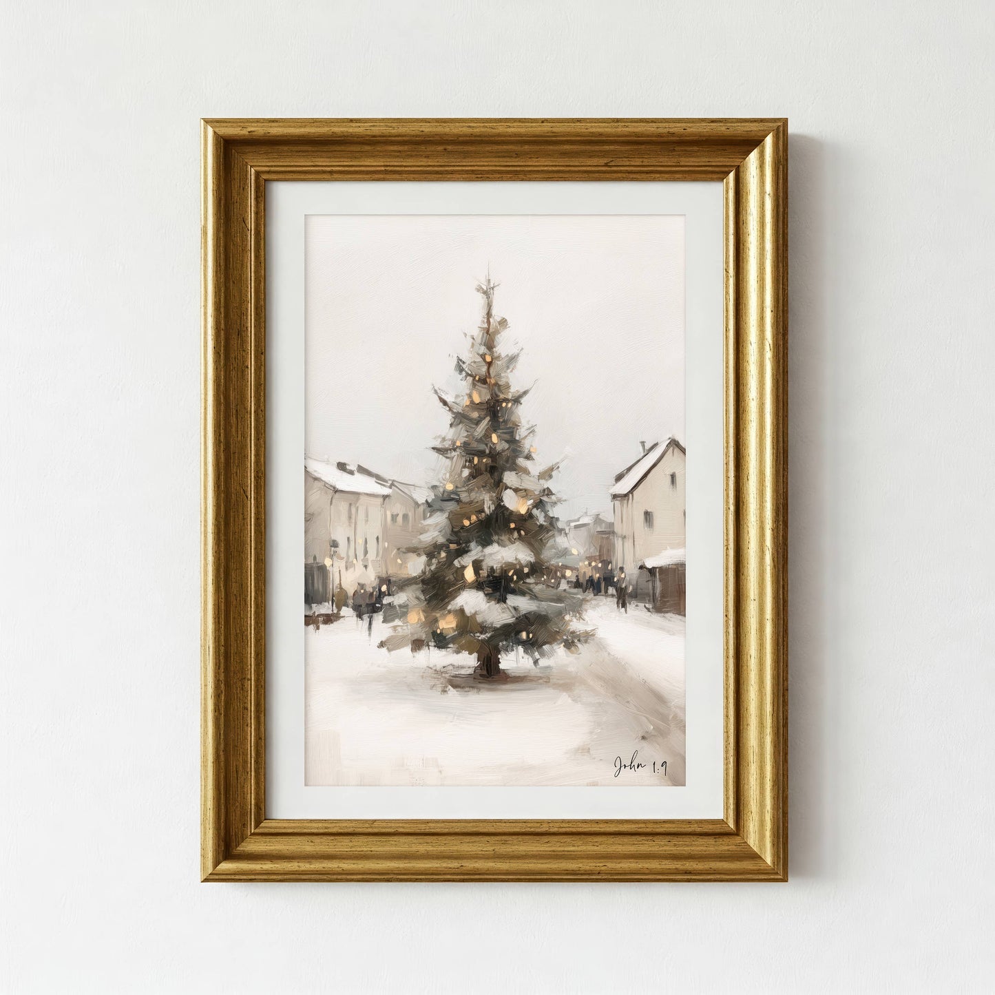 Village Tree - print: Print (unframed) / 11x14