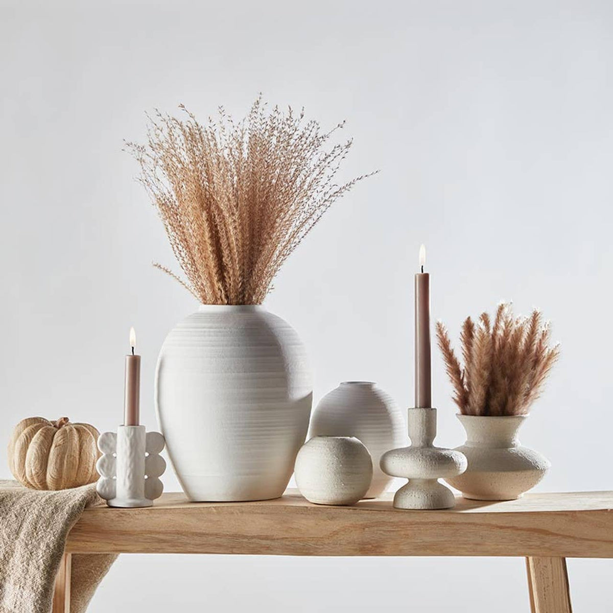 White Ceramic Vase