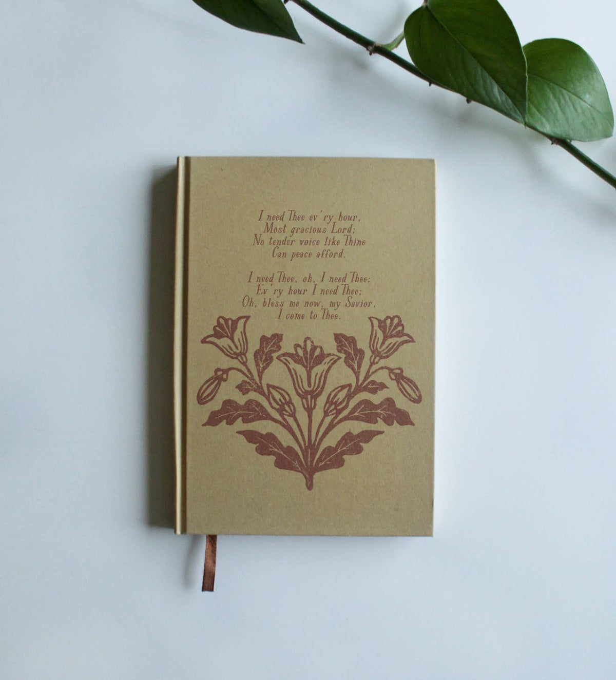 I Need Thee Every Hour | Hardcover Journal 