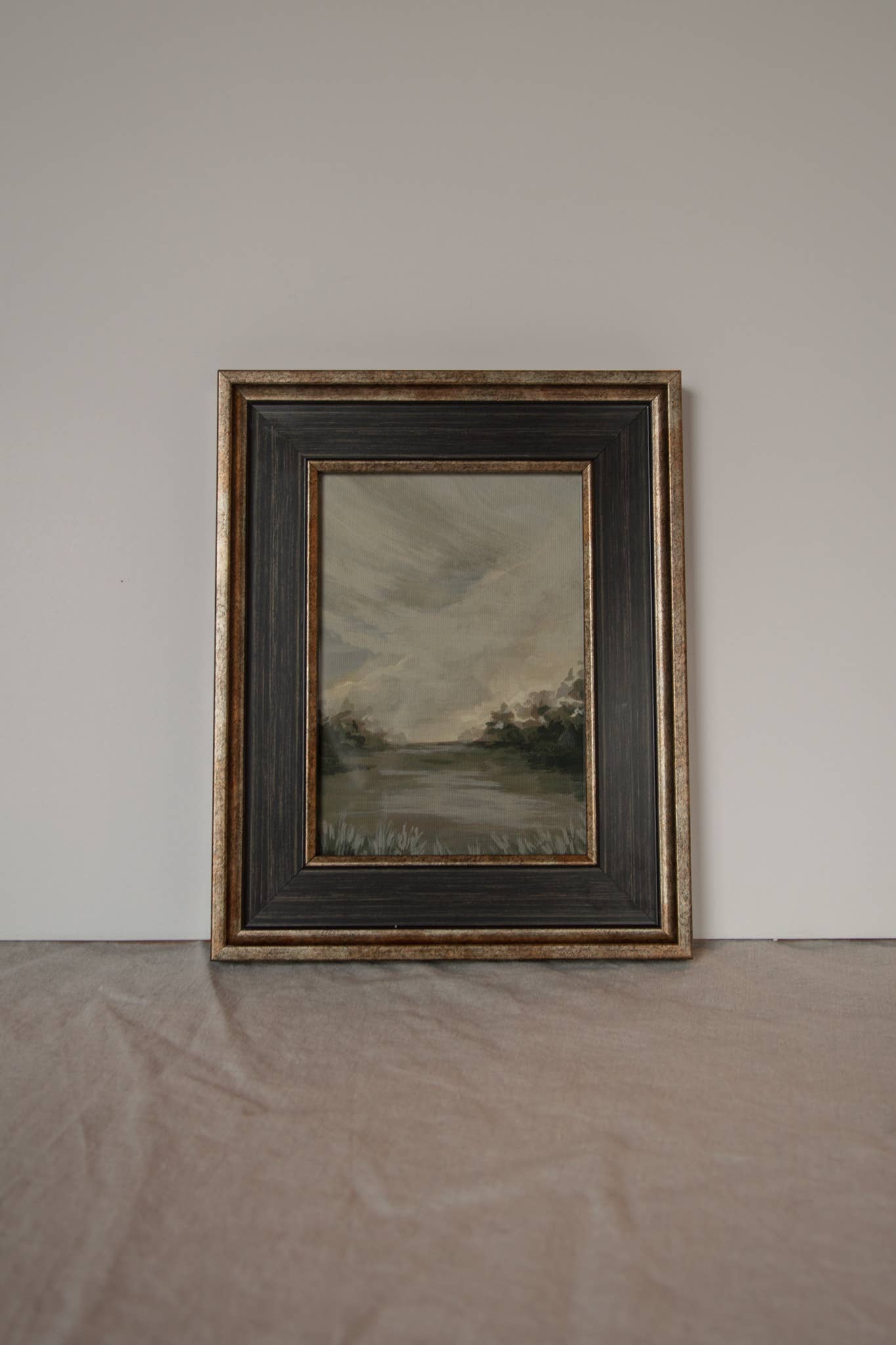 Antique Style Framed Art Print-Landscape-"Alive in the Light