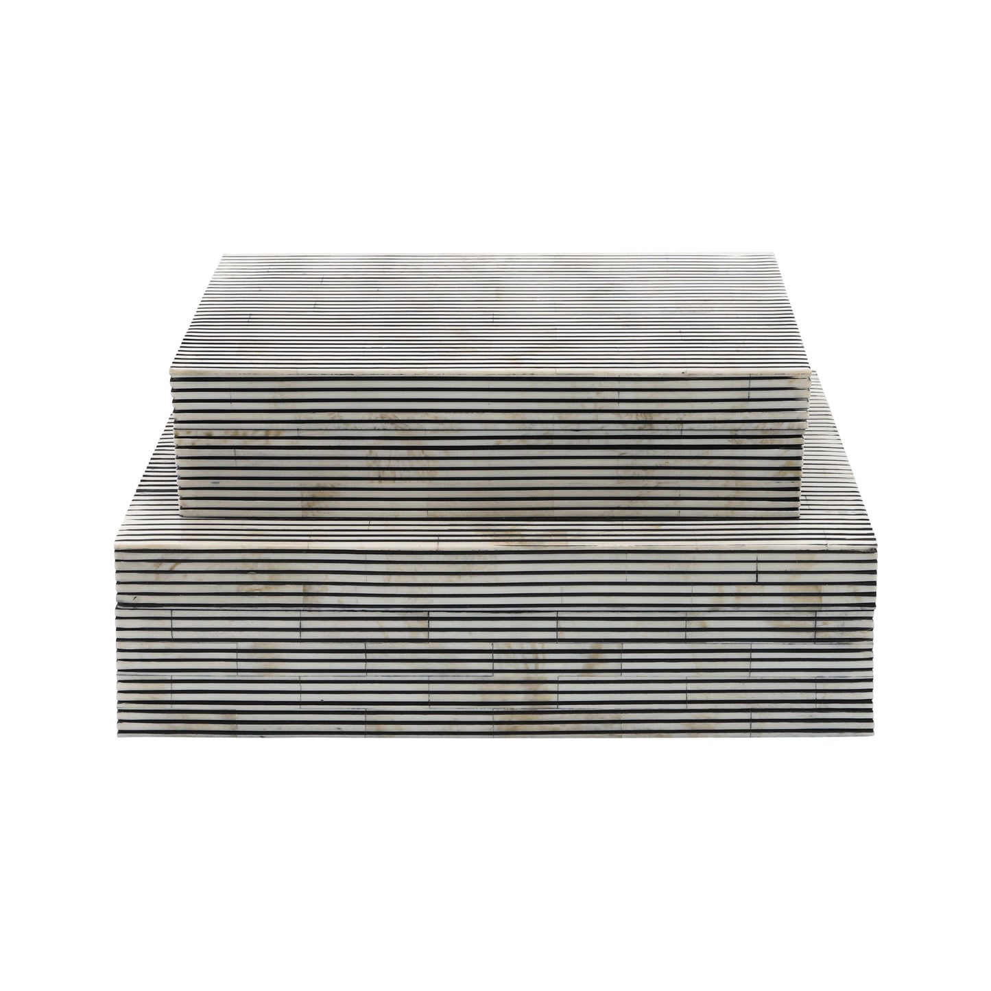 Decorative BoxBlack Resin Pinstripe